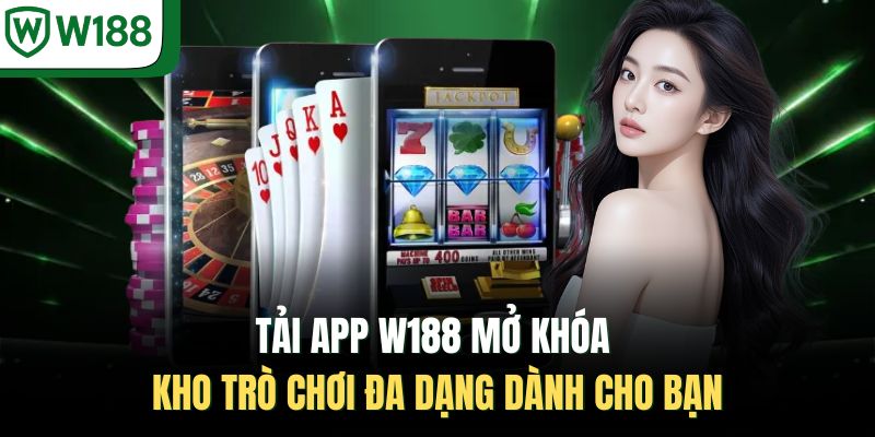 Tải App W188 Mở Khóa Kho Trò Chơi Đa Dạng Dành Cho Bạn